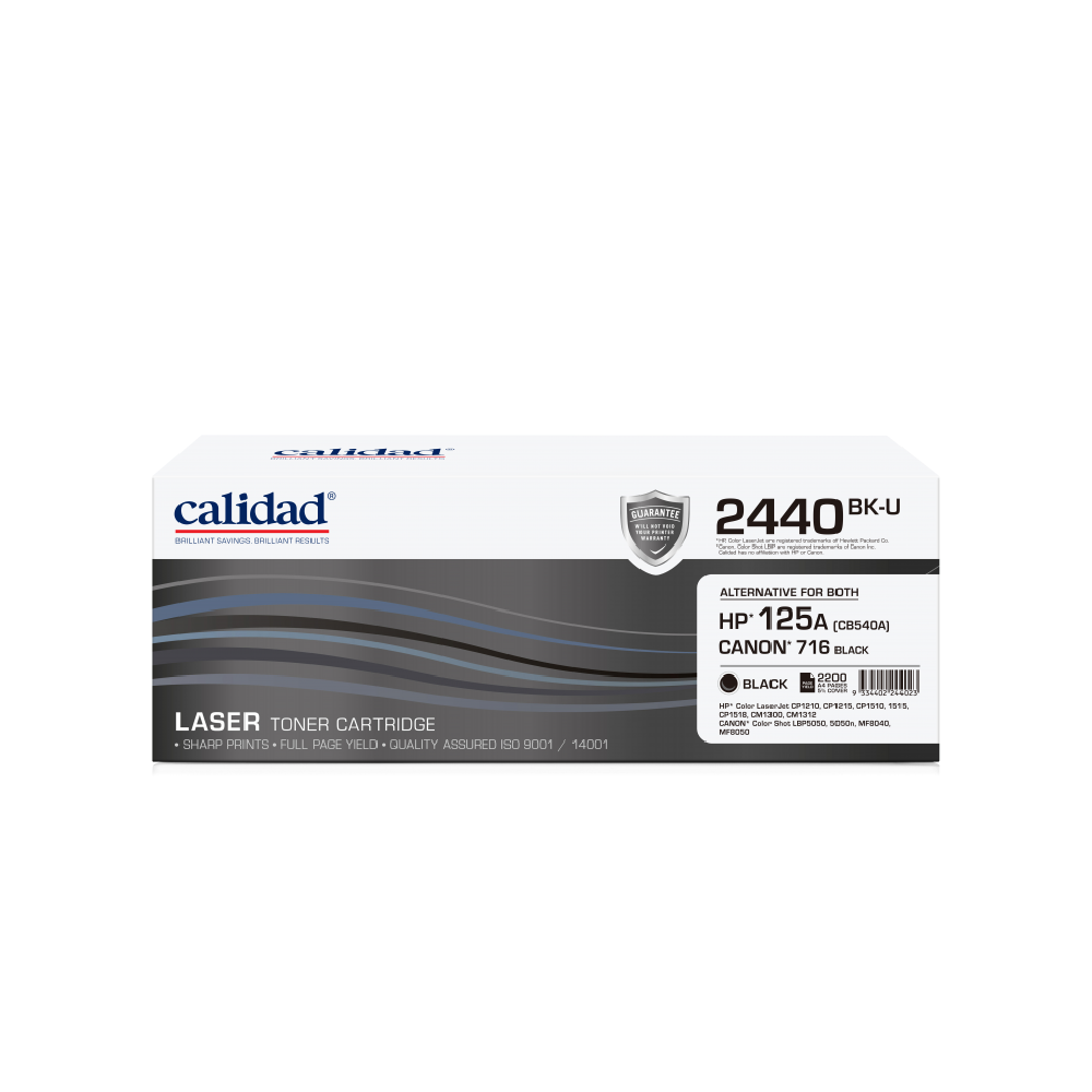 Calidad HP 125A\128A\131A Black (CB540A\CE320A\CF210A) Universal